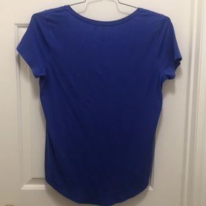 Lululemon Small Blue V-neck Tee